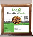 Neem Bark 분말 Neem Chhal 분말, 타이어, 피부병, 비타민 보충교재, 100gm에서 유용한