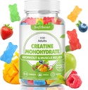 남성 여성을 위한 softbear 5000mg Creatine Monohydrate Gummies, Vegan Creatine HCL 보충교재 근육 빌더 힘 혼합 풍미 60 조사를 위한 전 운동 Gummies