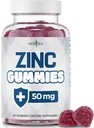 NEW AGE 아연 Gummies - 50mg 높은 면역 부스터 아연 보충, 면역 방어, 강력한 천연 산화 방지제, 비 GMO - 새로운 시대 (60 개 팩 1))