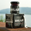 Himalayan Shilajit 수지 - 높은 고도에서 sourced 유기 Shilajit 보충교재 - 500mg 순수한 자연적인 수지 & Fulvic 산, 85+ 추적 무기 (50g (100의 서빙) + Spoon)