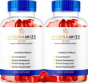 (2 팩) Vigorawize Gummies, Vigorawise Gummies, Vigorwise Gummies, Vigora Wize Advanced Formula Gummies, Vigora Wise Daily Support Gummies, Vigora Wize Health Supplement, 2 개월 동안 120 Gummies