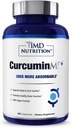 1MD 영양 CurcuminMD Plus - Boswellia Serrata가있는 Turmeric Curcumin - 285x More Absorbable | 관절 뻣뻣함, 근육 회복 및 계류 지원 | 60 캡슐