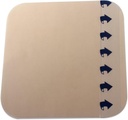 Dynarex DynaDerm Hydrocolloid Dressings, Wounds, 6 "x 6", " Extra Thin & Latex-Free, Peel-Down Patches의 선박, 5 Dressings의 1 박스