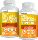 19-in-1 페루 마카 뿌리 캡슐 - 9125 mg Ashwagandha는 Maca Fenugreek & Ginseng (120 캡슐), 2 팩