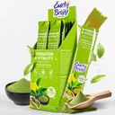 젤리 스틱 - 더 나은 아침에 대한 Matcha-Flavored 음주 후, 라이브 지원 & 타우린과 활력, 새로 고침 및 Energized 느낌, 18gX10ea