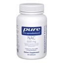 순수한 캡슐에 넣기 NAC 600 mg - Lung 건강 & 면역 지원, Liver 지원 & 산화 방지제*를 위한 N 아세틸 Cysteine NAC 보충교재 - Freeform N 아세틸 L-Cysteine - 90의 캡슐에 넣기