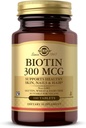 Solgar Biotin 300 mcg - 100 정제 - 건강한 피부, 손톱 및 머리 지원 - Non-GMO, Vegan, 글루텐 무료, 낙농장 무료, 고셔 - 100 서빙