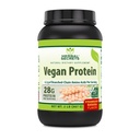 허브 시크릿 채식 단백질 | 28 그램 단백질 | 23 서빙 | 6.2 그램 BCAA 보충 | 미국에서 만든 (2 Lb, Strawberry Banana)