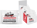 Fisherman's Friend Cough Drops, Cough Suppressant 및 Sore Throat Lozenges, Original Extra Strong, 10mg Menthol, 480 Drops (20 팩)
