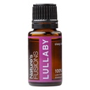 Nature's Fusions Sleep Essential Oil Blend 15ml - Calming Drea, 유포자, 자연의 Fusions Lullaby - 100% 순수한 치료 급료 - Lavender, 로마 Chamomile, Neroli, 로즈, 바닐라, Ylang Ylang