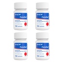 주요 FeroSul - 철 황산염 325 mg 정제 - 여성과 남성을위한 철 보충 - 특별히 코팅 된 쉬운 토 얕은 정제 - 빨강 - 100 개 (4 팩)