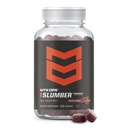 MTN OPS Slumber Sleep Gummies – 60 서빙, 타트 버찌 1000mg, 멜라토닌 2.5mg, 차모마일, 자연 풍미, 미국에서 만든, 혼합 버리, 야간 수면 보조