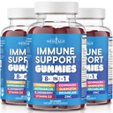 Astragalus 뿌리, 비타민 C 및 아연 50mg, 비타민 D 5000 IU, Quercetin & Bromelain를 가진 1개의 Immune 지원 부스터 보충교재에 있는 새로운 AGE 8 (3)의 포장)