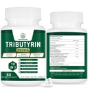 Tributyrin 보충교재 - Gut 장벽 지원을 위한 Butyrate Precursor, 누설 Gut 지원, 소화 60 조사