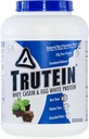 몸 영양 Trutein 높은 단백질 분말: 45% Whey, 45% Casein, 10% 계란 백색, 글루텐 자유로운, 낮은 나트륨, 잔디 페더럴 익스프레스 Whey 단백질 분말, 체육관 보충교재 & 아침 Shake, 초콜렛 Mint, 4lb