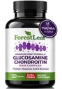 Glucosamine Chondroitin MSM Complex 보충교재 - 근육 융통성을 위한 여성 & 남자를 위한 3배 힘 1200mg 합동 지원 보충교재, Hyaluronic 산 및 Bromelain - 120의 모자