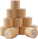 Ever Ready First Aid Self Adherent Cohesive Wrap Bandages, 2" x 5 첫 번째 원조, 스프레인, 붓기, 스포츠, 애완 동물, 탄 색상 - 12 개