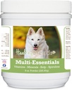 건강한 Breeds 독일 셰퍼드, 백색, 개를 위한 Multi-Essentials 분말 - 당신의 개를 위한 비타민, 무기물 & 산화 방지제의 이상적인 보충교재 - 8개 oz