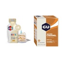GU Energy Original Sports Nutrition Energy Gel, 8-Count 생일 케이크 및 8-Count 소금 카라멜 맛