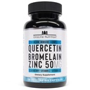 Sambucus Elderberry, Bromelain, 비타민 C, 아연 50mg, & 비타민 D3 5000 IU를 가진 Quercetin 500mg 보충교재 - 산화 방지제 & 면역력 지원 아연 Quercetin