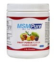 KALA HEALTH MSMPure 과일 펀치 맛있는 조악한 MSM 분말 조각 – 합동 융통성, 피부 외관 및 머리 & 못 지원을 위한 유기 황 - 1개 lb, 미국 만드는, 증류된 결정