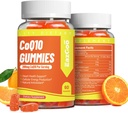 CoQ10 Gummies 200mg의 에너지 생산을 위한 Vegan 보충교재, 비 GMO, 글루텐 자유로운 (120 Gummies)
