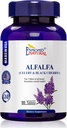 Alfalfa - Celery & Black Cherry (노리시 전체 건강), GMP, 천연 제품 인증, 미국에서 만든 - 1500mg, 90 정제