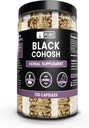 순수한 본래 성분 검정 Cohosh (730의 캡슐) 마그네슘 또는 밥 충전물 없음, 항상 순수한, 확인되는 실험실