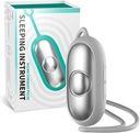 Sleep Aid Device - Sleep Instrument | 더 나은 수면, 불안 완화 및 홈 또는 여행 (실버)에 적합한 두 가지 모드 컴팩트 핸드 헬드 Relaxation Tool