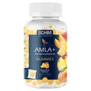 SOHM Amla와 Ashwagandha Gummies, 개별적으로 포장, 건강한 면역 건강을 지원, 감염 감소 - 여성과 남성 채식주의 Ashwagandha Gummies (Pineapple, 망고)