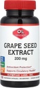 Olympian Labs 포도 씨앗 추출물, 200 mg, 100 채식 캡슐