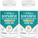 자연적인 Dopamine 보충교재 - 글루텐 자유로운 - 90의 정제 (포장 2)