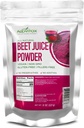 Alovitox Organic Beet Juice Powder | 100 % 순수하고 신선하며 USDA Beet Juice Extract Powder | Nitric Oxide Superfood | Vegan, Non - Gmo & Gluten-Free | 지원 Energised 및 효과적인 운동 세션 (8 oz)