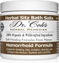 Cole 's Herbal Sitz Bath Soak 박사 - 건강과 휴식을위한 유기농 식물 기반 목욕 소금 - Gentle, Natural Formula - (White)
