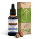 Tribe Wild Yam Alcohol-Free USDA Organic Tincture (Glycerite)의 비밀 695 mg 책임감있게 농업 야생 Yam (Dioscorea Villosa) 건조 뿌리 (2 Fl Oz) 호르몬 지원 보충교재