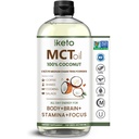 케피 MCT 오일 - 100 % 코코넛 - 맛없는 C8 및 C10, 비 GMO, 인증 글루텐 - 무료, 팜 오일 무료, 채식, 코셔, 할랄, 32 온스 코코넛 오일