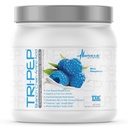 대사 영양 - TRIPEP - Tri-Peptide 분기 사슬 아미노산, BCAA 분말, 전 Intra 포스트 운동 보충교재, 파란 딸기, 400 그램 (40의 서빙)
