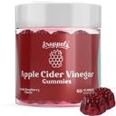 Droppels Apple Cider Vinegar Gummies 1000mg with Beet Root & Pomegranate | Non-GMO, Vegan-Friendly, Gluten Free | Digestion, Metabolism, Energy & Immune Health | 라즈베리 맛