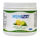 KALA HEALTH MSMPure 레몬 라임 맛 코어 MSM 분말 조각 – 유기 황산 염 합동 융통성, 피부 외관 및 머리 & 못 지원 – 8.8 온스, 미국 만든, 증류 결정