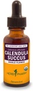 허브 Pharm 인증 유기 Calendula Succus 액체 Topical Extract for Minor Pain Support - 1 Ounce