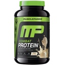 MusclePharm 전투 단백질 분말, 바닐라 맛, 생산적인 운동을 위한 연료 근육, Whey Protein Isolate & Egg Albumin를 포함하여 5개의 단백질 근원, 글루텐 자유로운, 2 lb, 25의 서빙