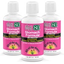 사막 Stomach 공식의 Lily, 알로에 Vera 80 젤 - Slippery Elm, Chamomile, Peppermint 및 Gut 건강, Heartburn, 산 Reflux, 32 Oz (포장 3)를 가진 Aloe Vera 주스 농축