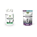 개를위한 VetriScience Canine Plus MultiVitamin, 90 정제 및 오메가 플러스 고급 스킨 보충, 40 Chews