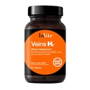 Invite Health Veins Hx® - Veins 및 Circulatory Health 지원 - 비타민 C, Citrus Bioflavonoids, Horse Chestnut Seed, Gotu Kola, Bilberry Fruit - 60 정제 포함