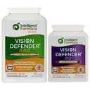 Vision Defender AMD 및 Vision Defender MZ Macula Health Bundle - 최적의 고강도 Meso-Zeaxanthin Vegan Health Supplement (90 일 공급)에 의해 부스트되는 AREDS2 공식