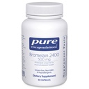 순수한 캡슐에 넣기 Bromelain 2400 500 mg - 소화 지원 & Musculoskeletal 건강을 위해 - 합동 & 근육 회복 지원* - Proteolytic 효소 - 채식주의자 - 60의 캡슐
