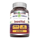 Amazing Formulas Inositol 1000mg 보충교재 | 정제 | Non-GMO | 글루텐 프리 | 미국제 (1 팩, 60 개)