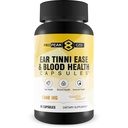 Natural Tinnitus Relief Ear Tinnie Ease Immune Boost - 링 귀 면역 지원 보충을위한 우리의 최고의 틴 니트 릴리프 - 혈액 부스터 - 귀 건강 - 면역 부스트 혈액 빌더 혈액 건강 알약