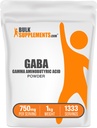 BulkSupplements.com GABA 분말 - 감마 Aminobutyric 산, GABA 보충교재, 아미노산 보충교재 - 글루텐 무료, 봉사 당 750mg, 1kg (2.2 lbs) (1의 포장)