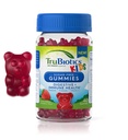 Prebiotics & Vitamin C, Digestive & Immune Health Support, Chewable Kids Probiotic Supplement, Natural Strawberry flavor, 40 Gummies를위한 설탕없는 구미